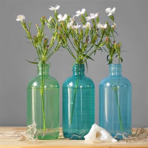 Seaside Colored Glass Bottles Everything Turquoise