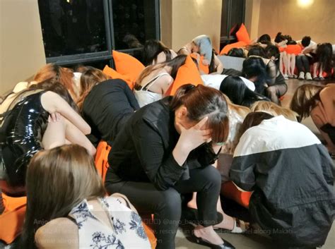 at least 30 chinese women rescued from makati sex den pln media