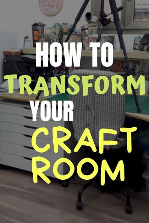 Complete An Awesome Craft Room Makeover In 3 Easy Steps Craft Room