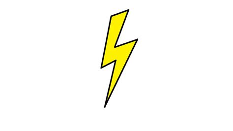 Yellow lightning comic background vector. Cartoon Lightning Bolt Pictures | Free download on ClipArtMag