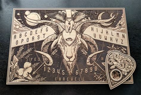 Ouija Board Laser Etched By Scumbugg On Deviantart
