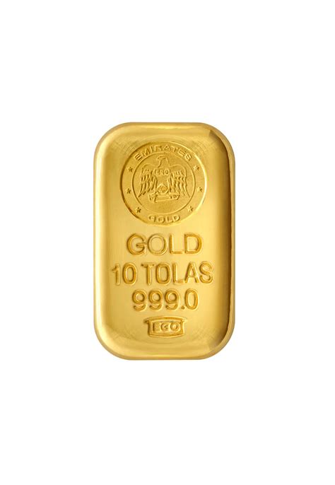 Gold Cast Bar Tola Emirates Gold