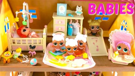 fizzy toys paw patrol lol surprise doll lil sisters set up nursery for avanzadotip