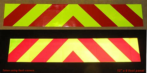 Striped Reflective Chevron Panels Red Lime Nfpa 1901 Online