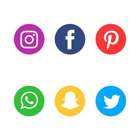 Conjunto De Iconos De Redes Sociales Png Logo Icons Los Iconos Set The Best Porn Website