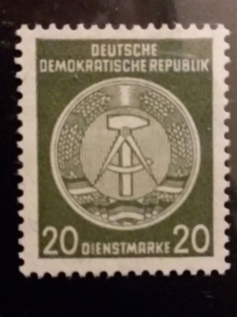 What Makes These German Ddr 1956 Officials Stamps So