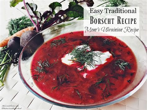 Serve it with buttered bread and a dollop of sour cream or fresh cream. Borscht Recipe - How to Make Traditional Ukrainian Borscht