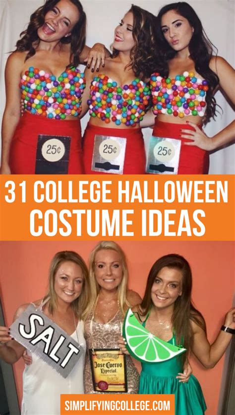 31 Easy College Halloween Costume Ideas Youll Want To Copy Halloween Costumes College