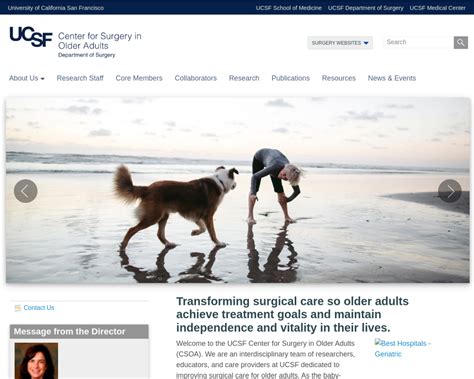 Department Of Surgery Ucsf Websites
