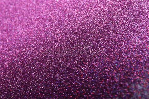 Closeup View Of Sparkling Violet Glitter Stock Illustration