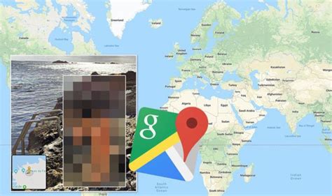Google Maps Street View Womans Bikini Body Looks Very Strange Due To Glitch In Photo Travel