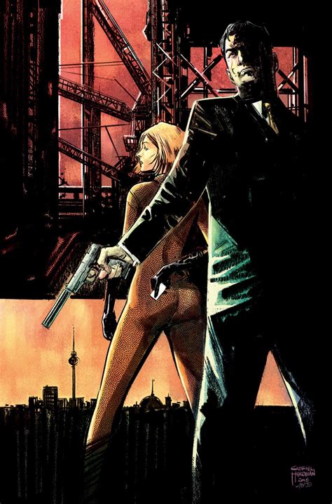 James Bond Cover Artwork For The Dynamite Entertainment Comic Book Illustrated By Gabriel Hardman
