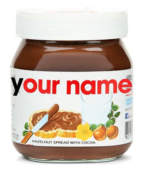 Nutella label printable | printable labels {label gallery} get some ideas to make labels for bottles, jars, packages, products, boxes or classroom activities for free. How to get a personalized Nutella jar? Where can I get ...