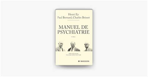 Manuel De Psychiatrie Sur Apple Books