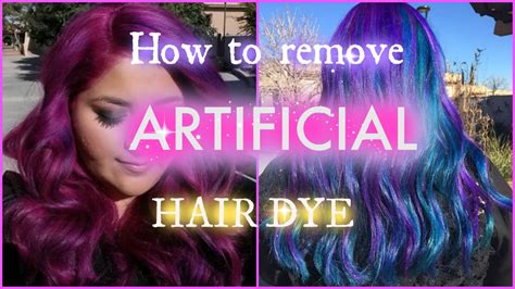Whether you've had a hair color mishap or are simply interested in switching up your current shade, you may be wondering how you can get rid of your hair color so that you can dye it another hue. How to remove ARTIFICIAL hair dye | Using Pravana Hair ...