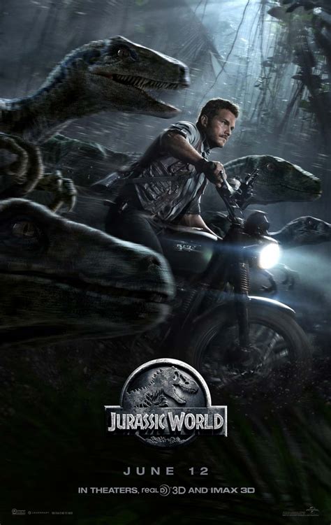 Jurassic World T Rex Poster