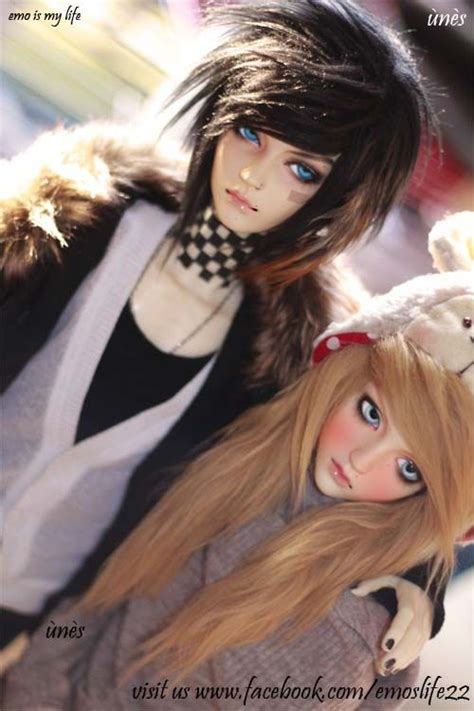 Cute Emo Couple Dolls Couples Doll Beautiful Dolls Ball Jointed Dolls