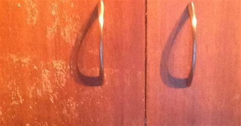 Remove hinges, boil in hot water ~20 minutes. How to Remove Laminate Adhesive From Cabinets? | Hometalk