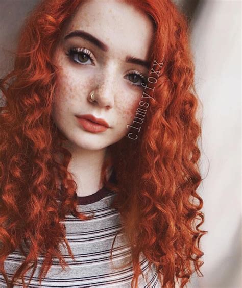 Redhead Goddess Guru Follow For More Clumsyfoxx Wears Her Freckles Phenomenally 🥰 Ginger