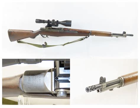 World War Ii Era Springfield Us M1 Garand 30 06 Cal Sporting Rifle