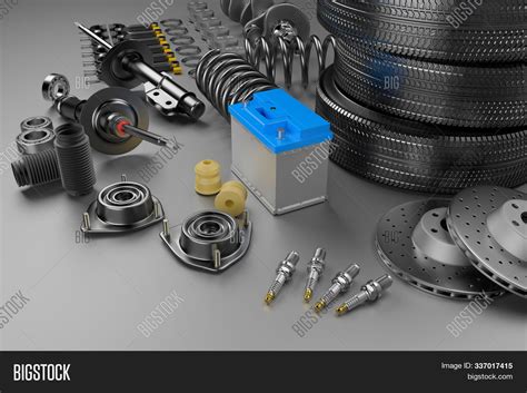 Auto Parts Spare Parts Image And Photo Free Trial Bigstock