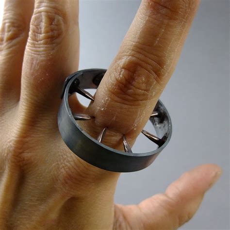 Ring A Day 31365 Crown Of Thorns Cilice Ring For