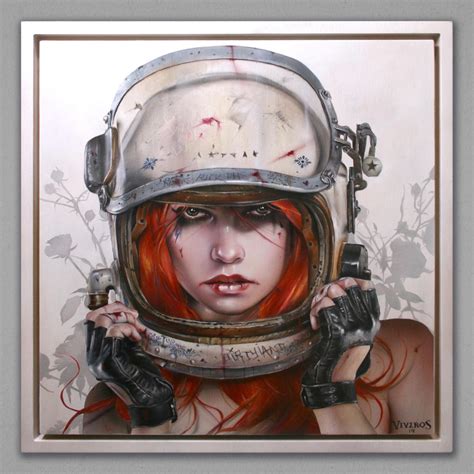 First New Painting Of The Decade ‘space Oddity By Brian M Viveros