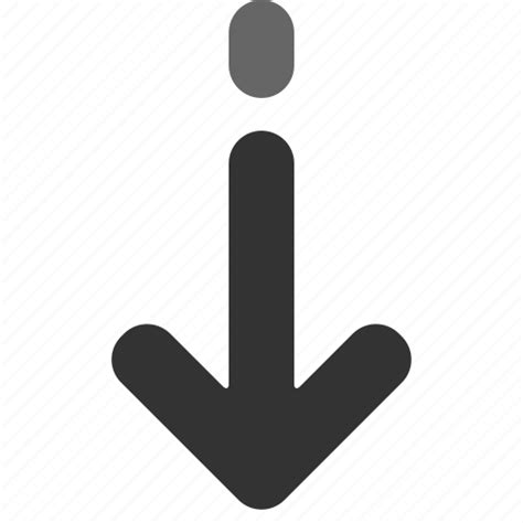 Arrow Down Downwards Icon
