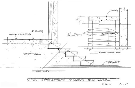 Floating Concrete Stairway At House 7 Cheng Design Sustainable