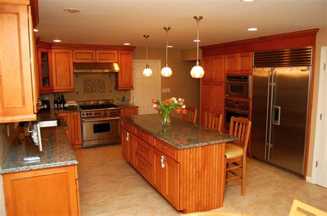 Based in orange county, we can turn your drab old kitchen into a stunning area that you will be proud to have in your home. tile floors to accent oak cabinets | Tile choice - tile choice, Tile choice. choosing your ...