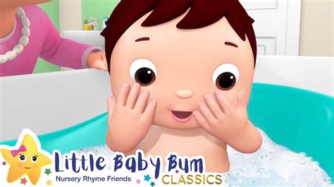 Bath Song Nursery Rhymes Songs For Kids Little Baby Morning Youtube