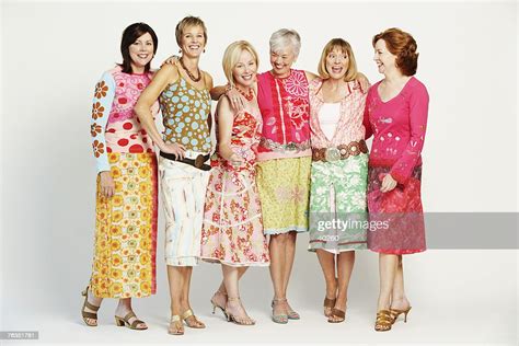 Group Of Mature Women Standing Together High Res Stock Photo Getty Images