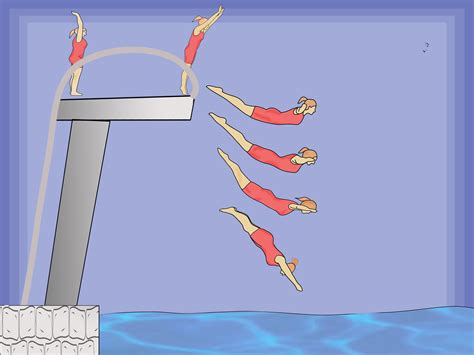 How To Do A Swan Dive From The Side Of A Swimming Pool 10 Steps