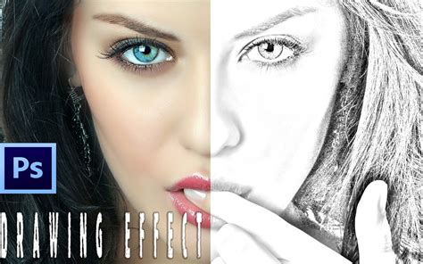 How To Make Amazing Pencil Drawing Effect In Photoshop Umer Design