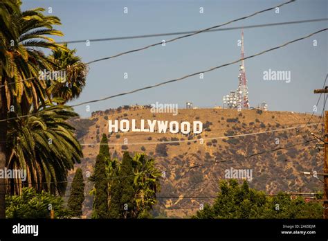 Hollywood Sign Los Angeles Mount Lee Hi Res Stock Photography And