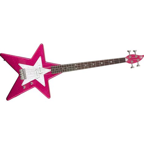 Daisy Rock Star Bass Guitar Atomic Pink