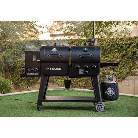 Pit Boss 1230 Competition Series Pelletgas Combo Grill Academy