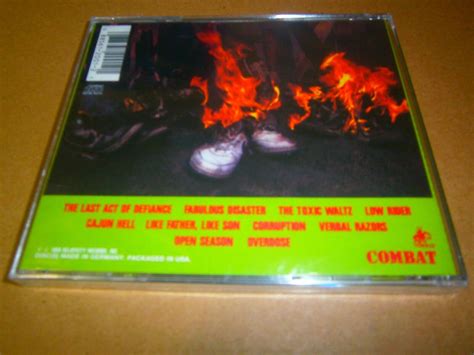exodus fabulous disaster cd ebay