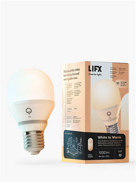 Lifx White To Warm Wireless Smart Lighting Adjustable Led Light Bulb