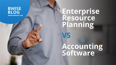 Differences Between An Erp And An Accounting Software Business One Bwise