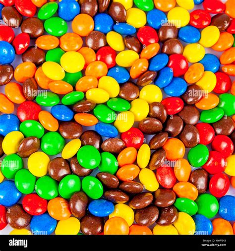 Caramelos De Colores Coloridos Dulces De Chocolate Para Fondos
