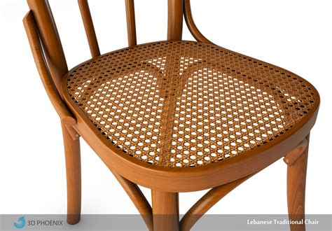 Traditional Lebanese Chair Model - 3D Phoenix