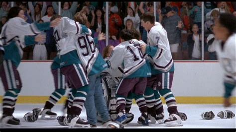 When gordon trains the team with eggs instead of pucks. The Mighty Duck Movies Image: D2: The Mighty Ducks | Duck, Children's films, Movies