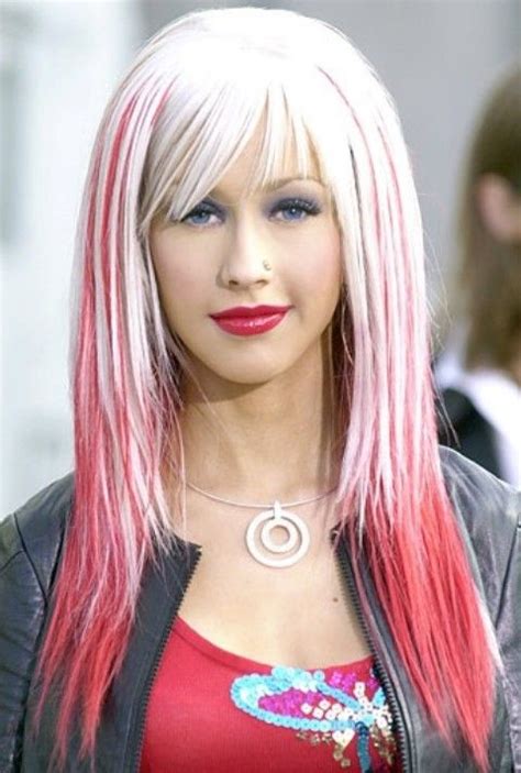 Pin By Luna Lilek On Hairstyles Christina Aguilera Hair Christina Aguilera Red Hair