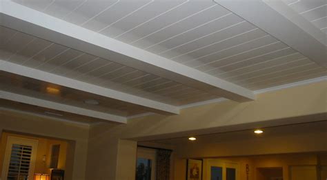 Learn how to plank a popcorn ceiling, inexpensively, with this simple tutorial for a planked plywood ceiling. Ceiling:Plank Ceiling Over Popcorn Cheapest Ceiling To ...