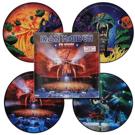Iron Maiden En Vivo Double Picture Disc Buy Heavy Metal Hard