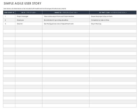 Free Functional Specification Templates Smartsheet