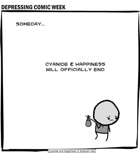 Depressing Comic Week Cyanide And Happiness Sad Comics Funny
