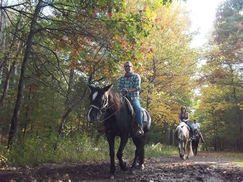 Take A Fall Horseback Ride At Mountain Creek Stable In Pennsylvania