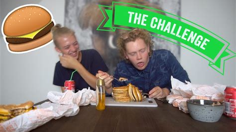 Cheeseburger Challenge Klam Youtube